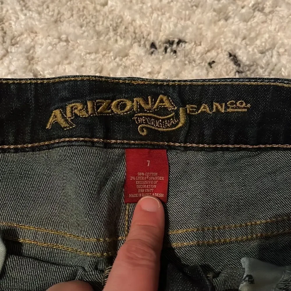 Dark blue Jean shorts women’s size 7